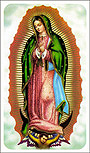 Lady of Guadalupe memorial Print-image