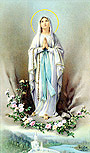 Our Lady of Lourdes memorial Print-image