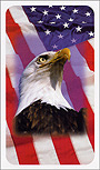 Eagle Flag memorial card