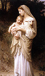 Mother Mary memorial Print-image