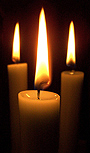 Candles memorial Print-image