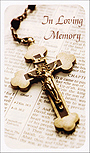 My Crucifix memorial Print-image