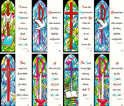 Veritas religious  8-card Set memorial Print-image